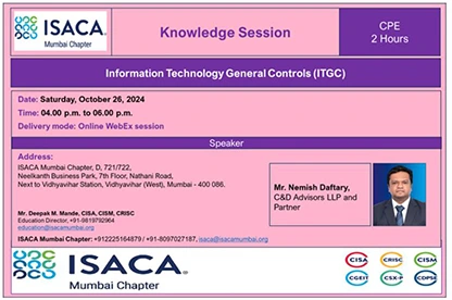 Understandings Of The ITGCs